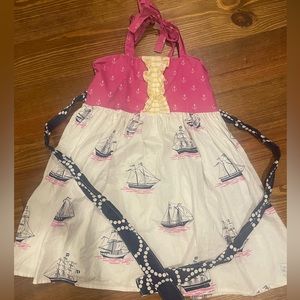 Cate and Cruz “Anchors Away” dress size 8